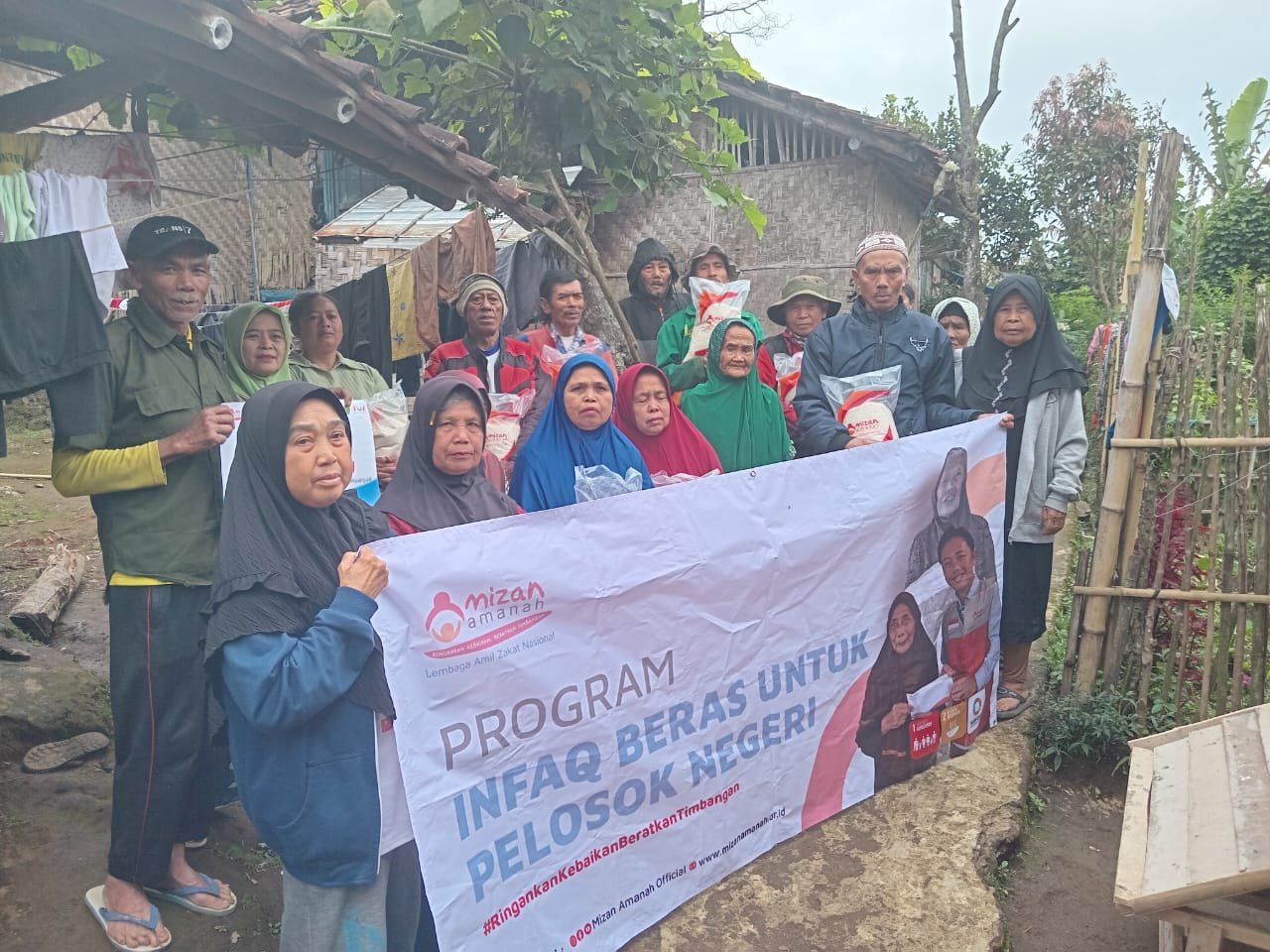 Kebaikan yang Menyapa: Infaq Beras Tiba di Pangalengan