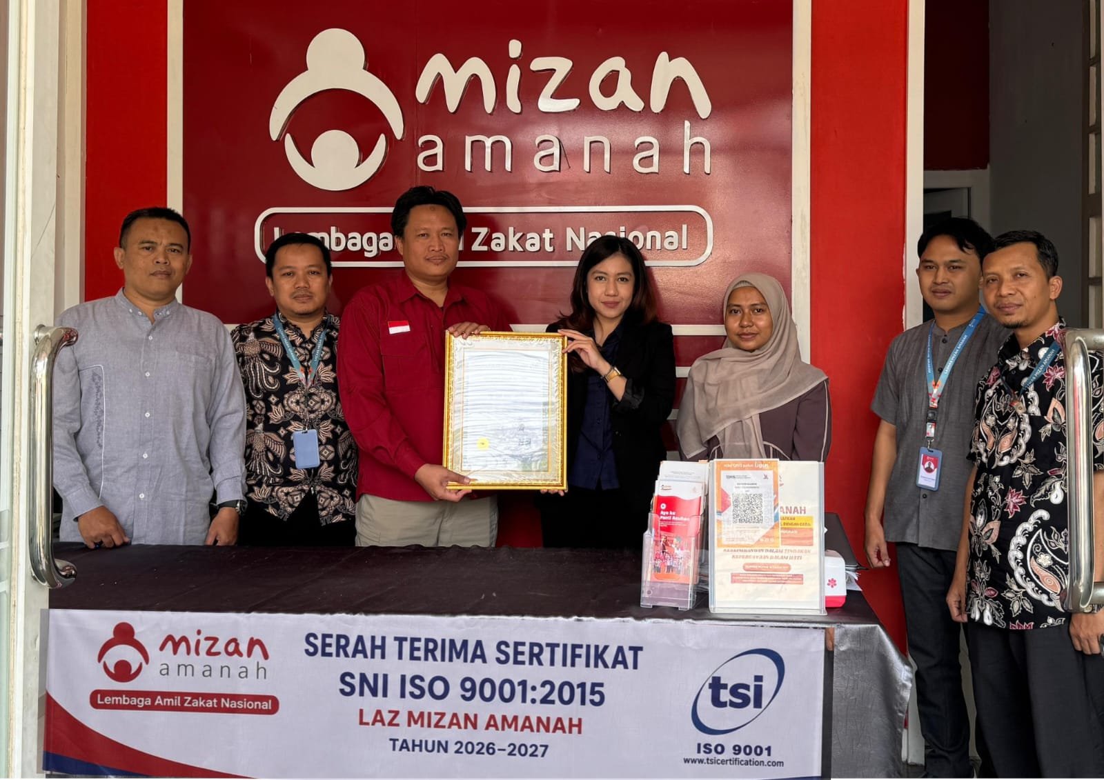 sertifikasi mizan amanah SNI ISO 9001: 2015